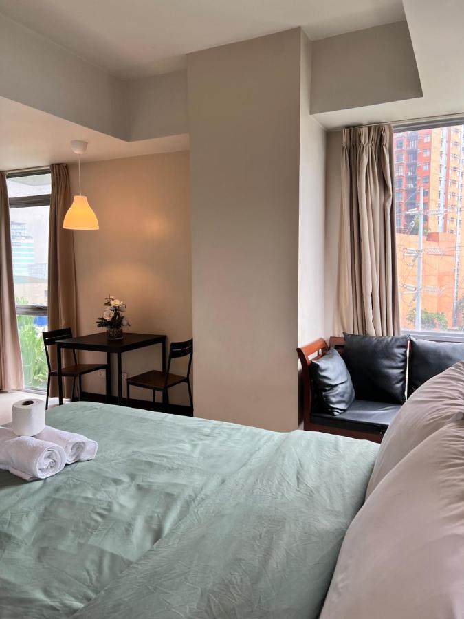 마닐라 Manhattan Heights Tower D 아파트 호텔 외부 사진